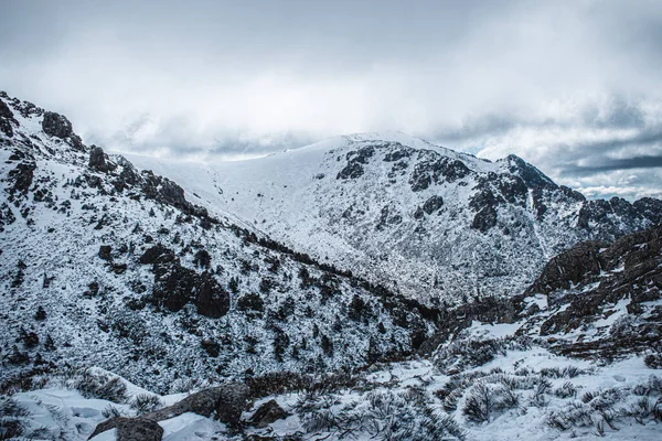 Wie Der Berg Voller Schnee — Stockfoto