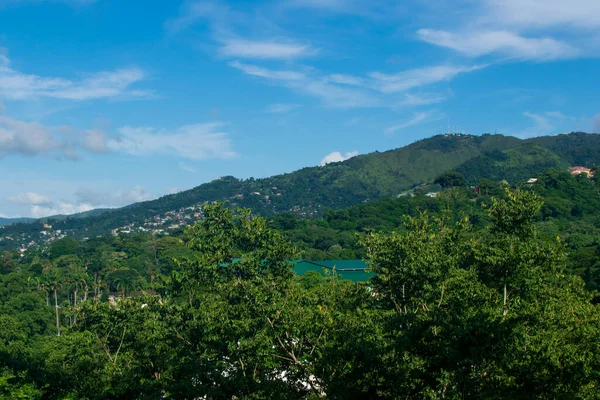 Letecký Pohled Krásné Ostrovy Trinidad Tobago Karibiku — Stock fotografie