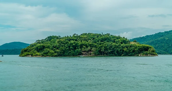 Eine Nahaufnahme Von Kleinen Tropischen Inseln Vor Der Küste Von — Stockfoto