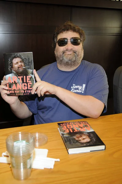 Comedian Artie Lange Howard Stern Show Signing His New Book — Stock Photo, Image