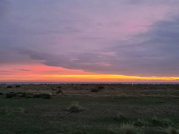 夕日の景色の美しい景色 — ストック写真