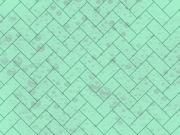 another geometric pattern with teal background