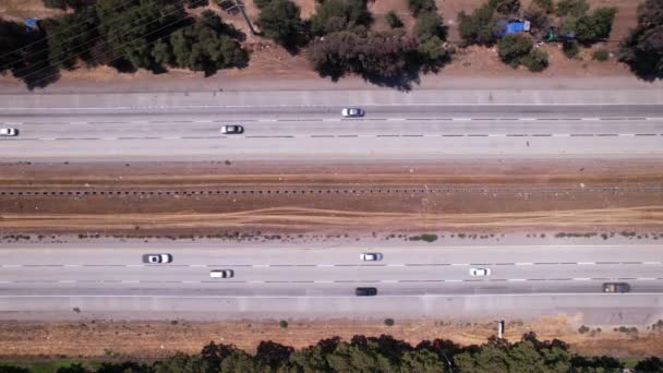 Les Images Drone Autoroute California 101 Silicon Valley — Video