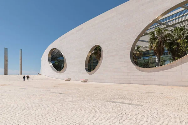 Una Hermosa Foto Arquitectura Del Edificio Fundación Champalimaud Lisboa Portugal —  Fotos de Stock