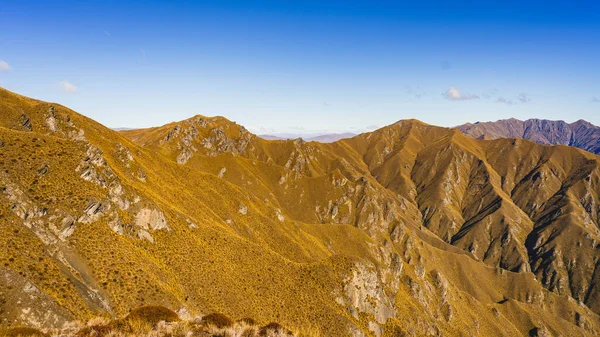 Aerial Shot Roys Peak Wanaka New Zealand — Stock Photo, Image