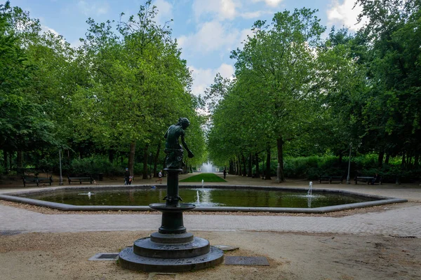 Чудовий Парк Брюсселі Бельгія Європа — стокове фото