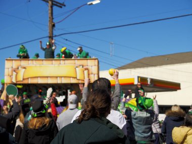 İrlanda Kanalı St. Patrick 's Day Parade, New Orleans, ABD' de