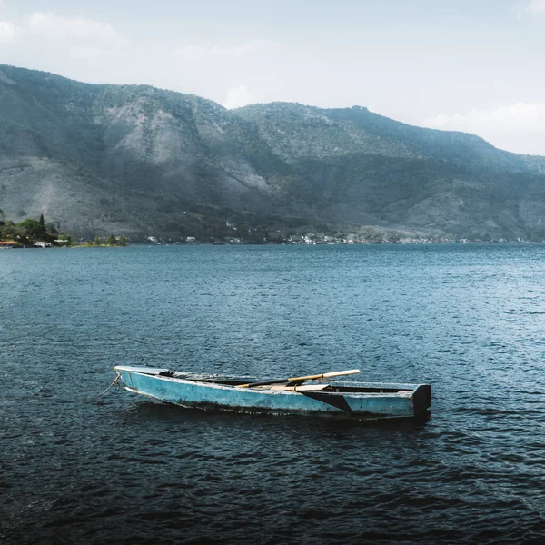 Petit Vieux Bateau Dans Eau Salvador Amérique Centrale — Photo