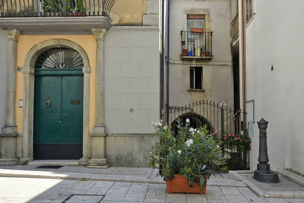 Egy Szűk Utcáról Galdói San Bartolomeóban — Stock Fotó