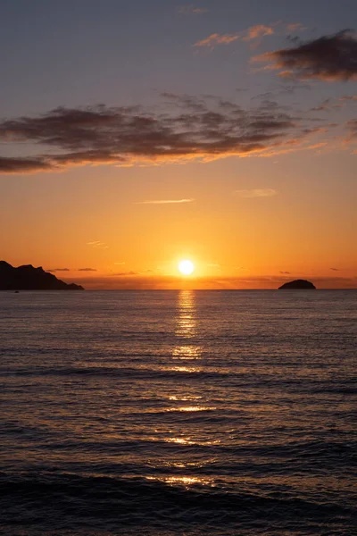 Muntlig Solstråle Havet – stockfoto