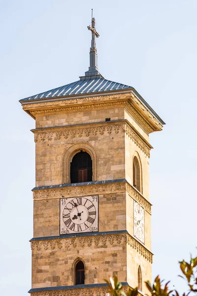 View Church Tower Alba Iulia Romania — Stock Photo, Image