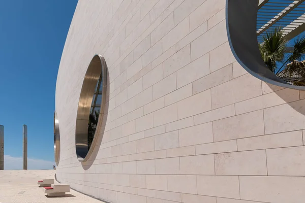 Modern Architecture Champalimaud Foundation Lisbon — Stock Photo, Image