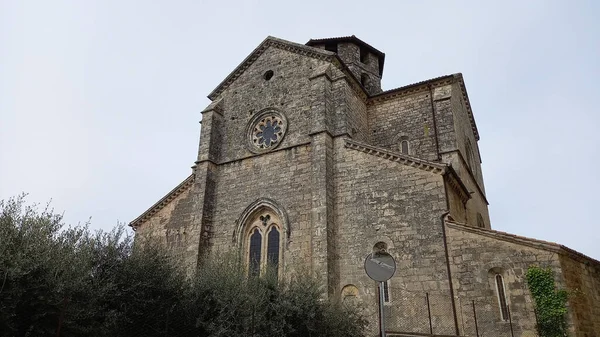 Opactwo Cystersów Santa Maria Maggiore Zbudowane Przez Cysterskich Mnichów Drugiej — Zdjęcie stockowe