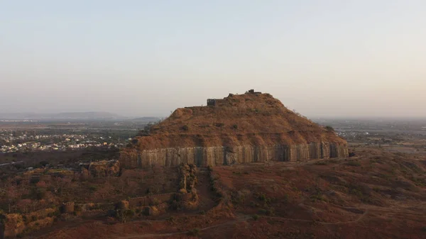 Una Vista Aérea Panorámica Del Fuerte Devgiri India — Foto de Stock