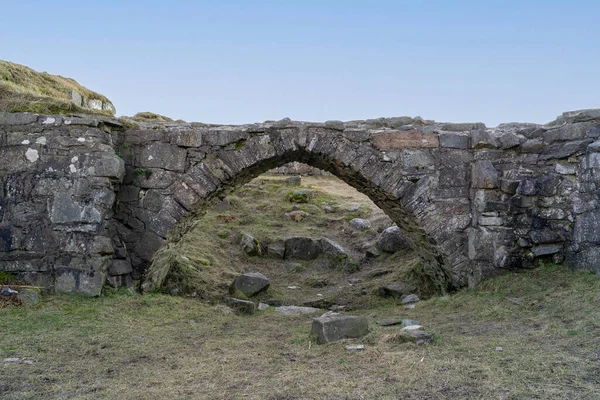 Primer Plano Del Viejo Puente Piedra —  Fotos de Stock