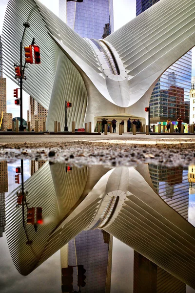 Primer Plano Del Nuevo World Trade Center Nueva York — Foto de Stock