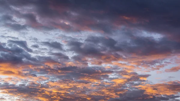 주황색 파란색 하늘의 — 스톡 사진