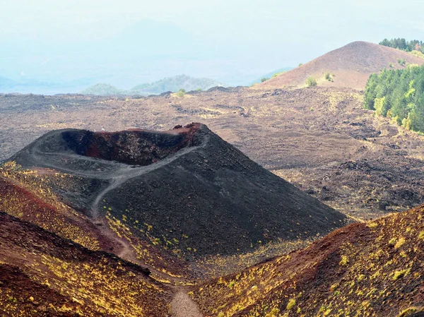 이탈리아 시실리의 에트나 화산의 아름다운 — 스톡 사진