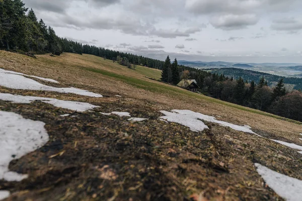 Parc National Krkonose Printemps Paysage Montagneux Des Montagnes Géantes Bohême — Photo
