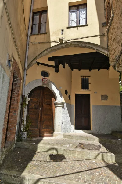 Una Vista Entrada Casa Antigua Vallecorsa — Foto de Stock