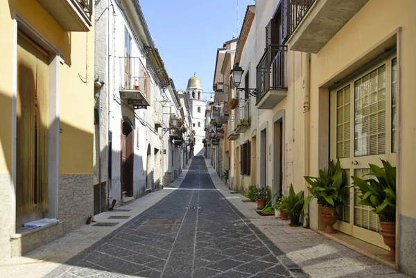 Narrow Street San Bartolomeo Galdo Village Province Benevento Italy — Stock Photo, Image