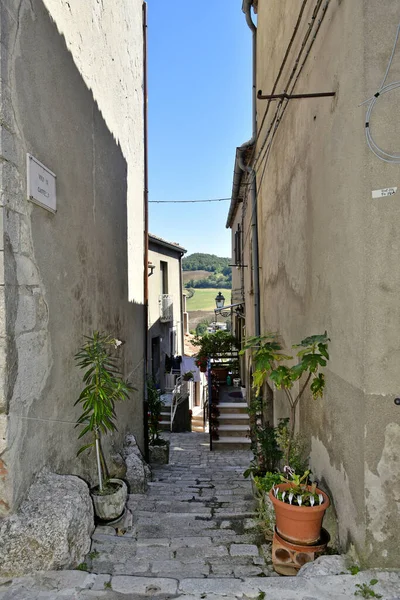 Ένα Κοντινό Πλάνο Ενός Δρόμου Στη Riccia Της Ιταλίας — Φωτογραφία Αρχείου