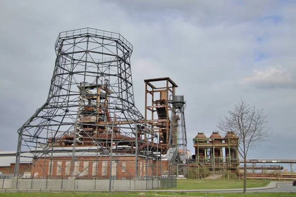 Las Ruinas Una Central Industrial Dortmund Alemania —  Fotos de Stock
