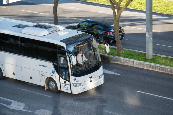 里斯本Barraqueiro Transportes公司巴士的照片 — 图库照片