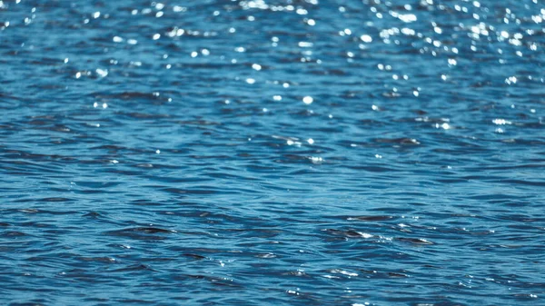 Piękny Widok Morze Falami Słońcu — Zdjęcie stockowe