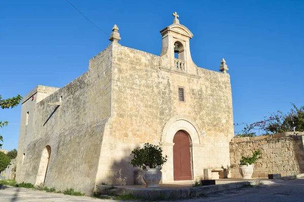 Old Medieval Christian Catholic Chapel Dedicated Mary Old Rural Hamlet — Stock Photo, Image