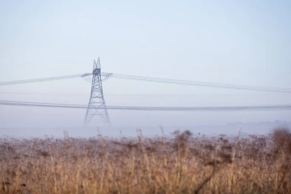 Cahora Bassa Powerline Von Südafrika Nach Mosambik — Stockfoto