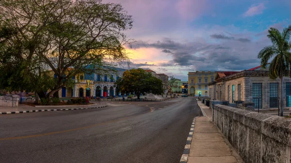 Uma Bela Vista Praça Vigia Centro Histórico Matanzas Cuba — Fotografia de Stock