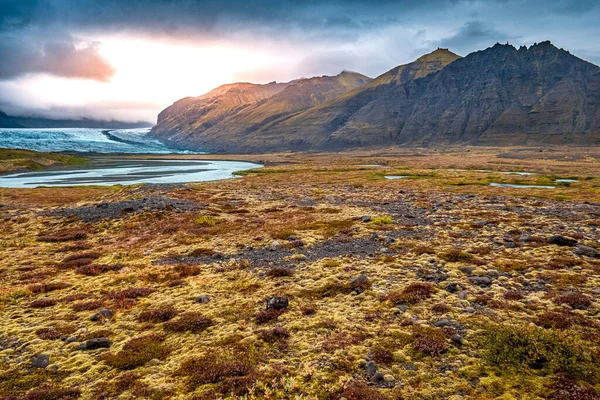 Una Hermosa Vista Paisaje Natural Islandia — Foto de Stock