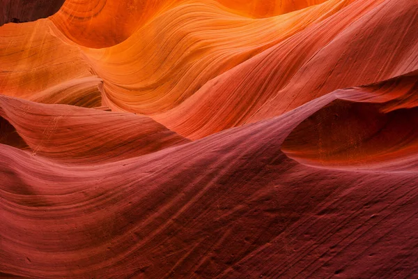 Las Fabulosas Formaciones Rocosas Cañón Del Antílope Inferior Arizona — Foto de Stock
