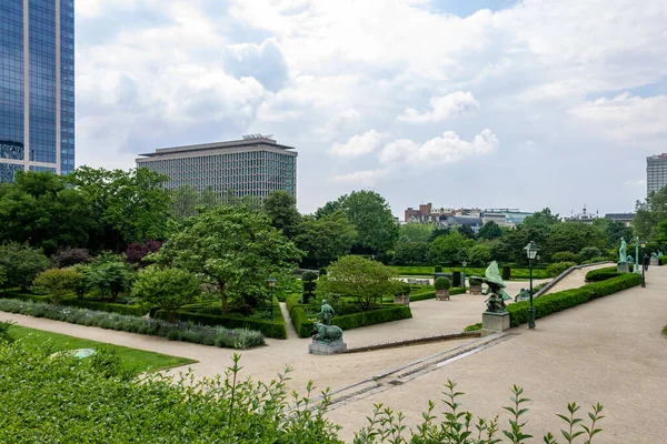 Botanique Kruidtuin Una Estación Metro Centro Bruselas Bélgica Europa — Foto de Stock