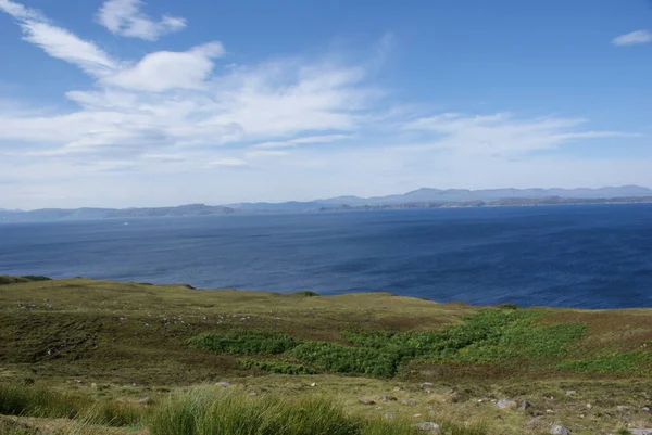 Schilderachtige Natuur Van Schotland Een Zonnige Bewolkte Dag — Stockfoto