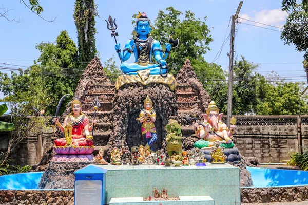 Krásný Snímek Chrámu Wat Saen Suk Chonburi Thajsko — Stock fotografie