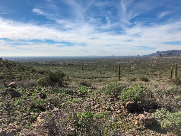 Горы Суеверия Востоке Феникса Аризона — стоковое фото