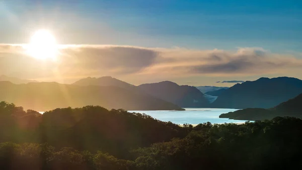 英国苏格兰自然景观的鸟瞰图 — 图库照片