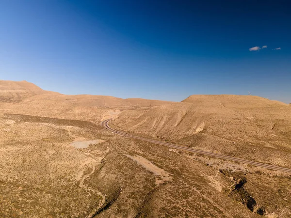 Aerial View Chihuahuan Desert Texas — Stock Photo, Image