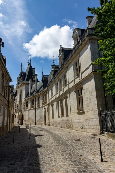 Uma Bela Foto Dos Edifícios Históricos Bourges França — Fotografia de Stock