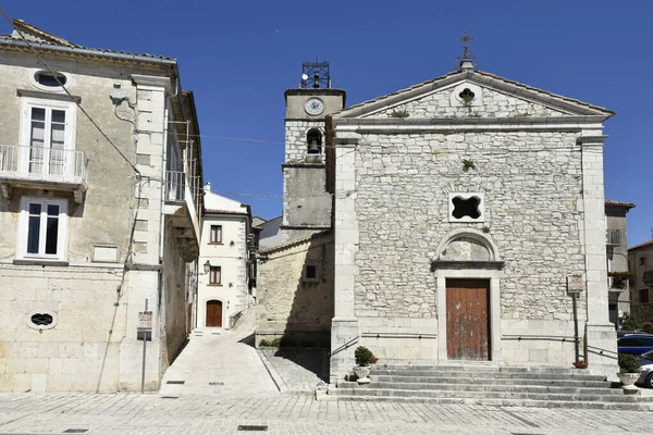 Santa Croce Del Sannio Güzel Bir Manzara Talya Nın Campania — Stok fotoğraf