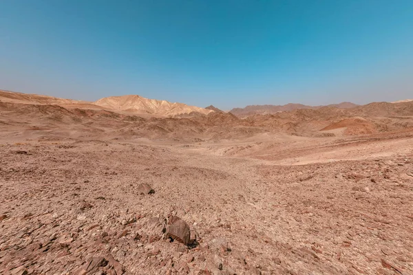 Udsigten Tørre Klipper Bjerge Sinai Egypten - Stock-foto