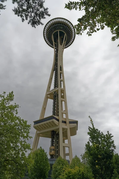 Space Needle Seattle Usa — Stock Photo, Image