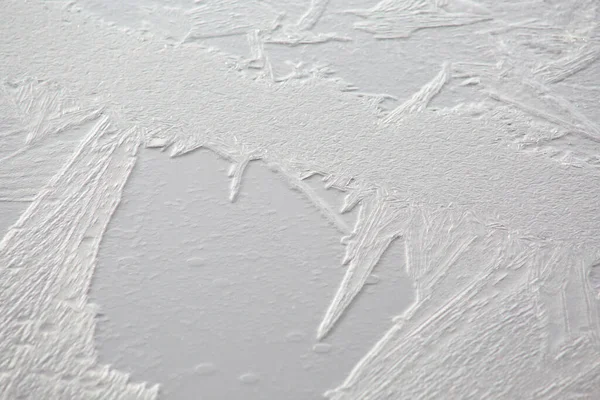 Een Bevroren Wit Meeroppervlak — Stockfoto