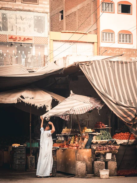 Životní Styl Pouliční Foto Awanu Egypt — Stock fotografie