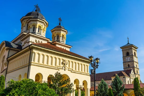 Beroemde Kroningsaartsbisschop Kathedraal Alba Iulia Roemenië — Stockfoto