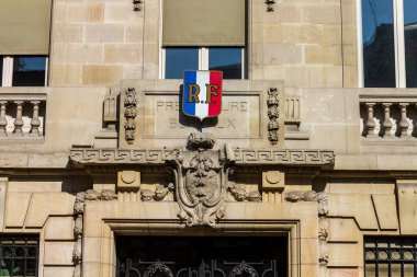 Dijon, Fransa 'da tarihi bir binanın cephesi.