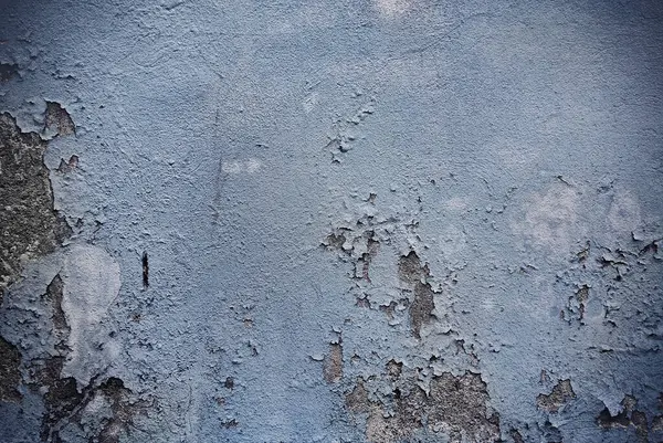 Fond Mur Béton Texturé Grungy Bleu — Photo