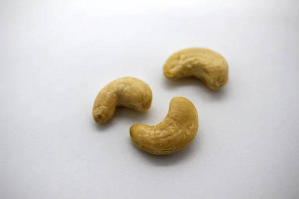 Nut Types Efficacy Almonds Cashew Nuts Brazilian Nuts Walnuts Pistachions — Stock Photo, Image